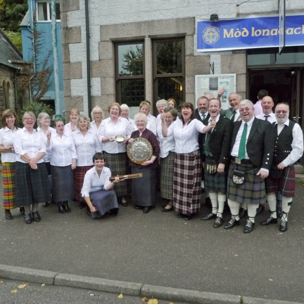 Some of the Isle of Mull Gaelic Choir